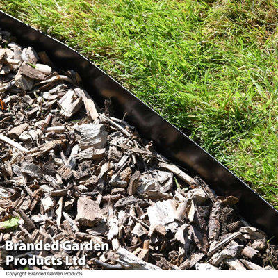 Carmisha 16cm H x 106cm W Steel Lawn Edging