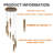 Modern 9 - Light Cluster Chandelier With Led Light Kit