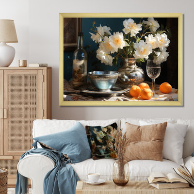" Serenity Floral Still Life "