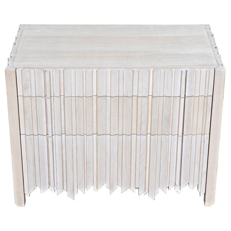 Desdemona 3 - Drawer Solid Wood Dresser