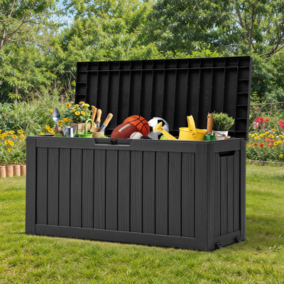 72 Gallon Outdoor Resin Deck Box