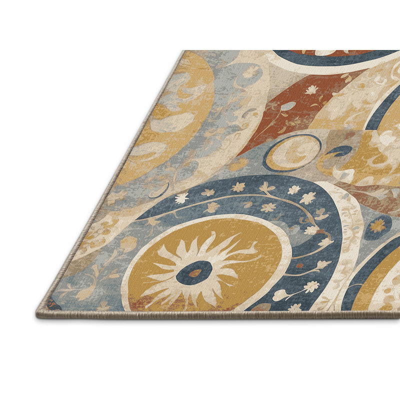 Tapis Quirky Jive, Rectangulaire 3 pi x 5 pi
