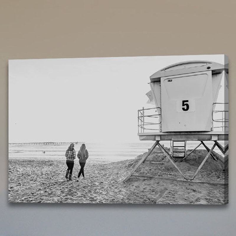 «Walks With Friends» par Morgan J Hartley, reproduction d'art sur toile tendue, H 40 po x l 60 po x P 1,5 po