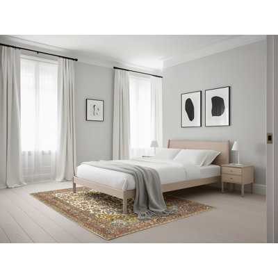 Tapis oriental beige