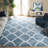 Tahoe Shag Performance Geometric Rug-1958120250
