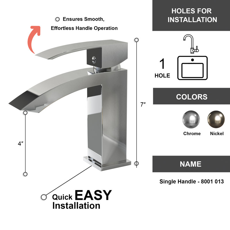 Single-handle Bathroom Faucet