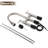 Double Handle Bridge Kitchen Faucet With Pull-Down Spray Head-116628768