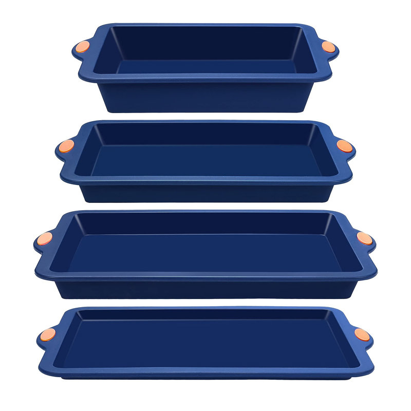 Ebern Designs Oshane 4 Piece Silicone Bakeware Set