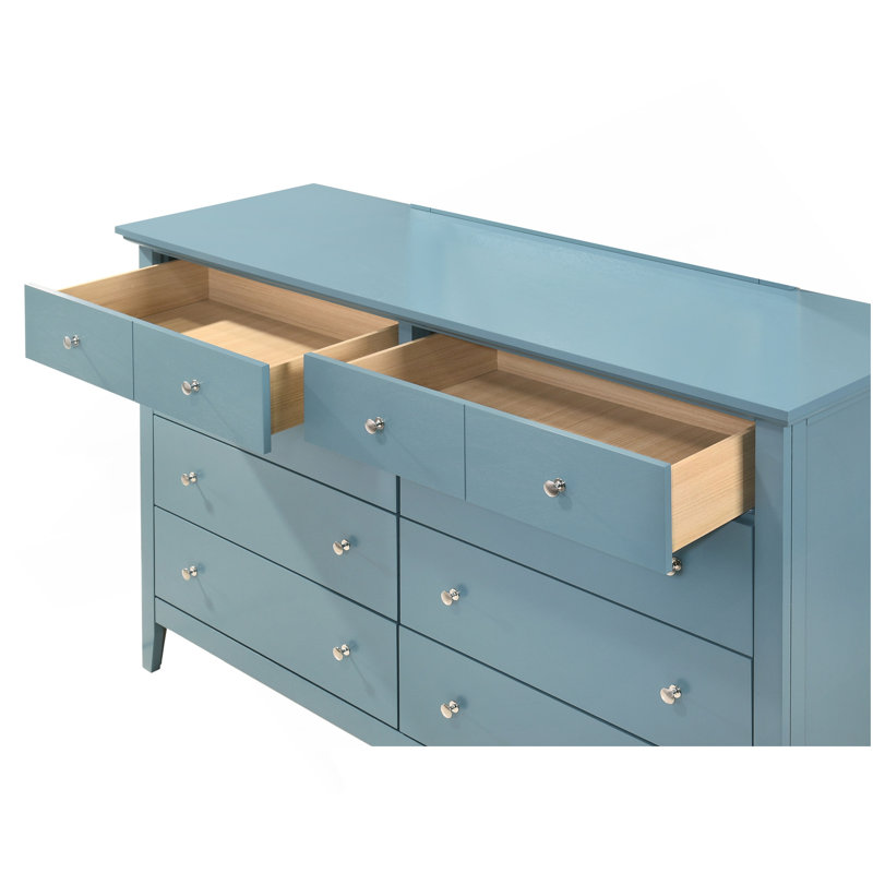 Commode élégante élégante sarcelle pour toute pièce