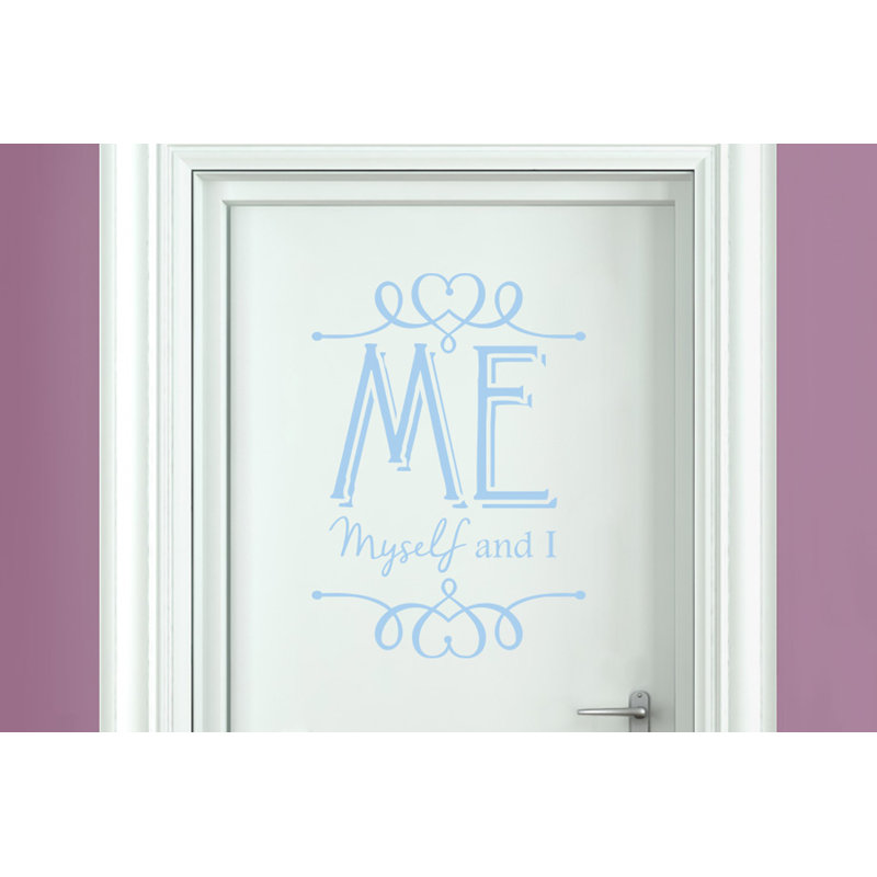 Wall Decal, Light Blue