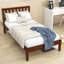 Lit plateforme simple en bois avec tête de lit Nampa-169475464