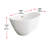 Ardis 54'' x 29'' Soaking Acrylic Bathtub-108225147