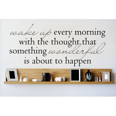 Text & Numbers Wall Decal