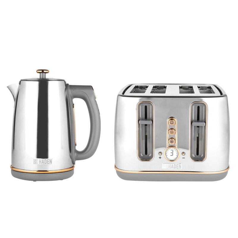 HADEN 1.7L Stainless Steel Kettle, Chrome