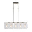 Luminaire suspendu linéaire à 5 lumières