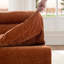 Fauteuil à billes sans accoudoirs en polyester et méridienne - orange