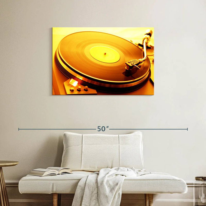 Lecteur de disque vinyle Abarca, H 24 po x l 36 po