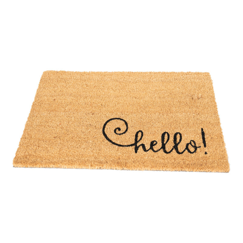 Rippeon Non-Slip No Pattern Doormat