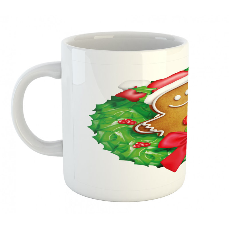 Grande tasse à café pain d’épice man