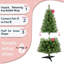 Arbre de Noël artificiel 7 pi