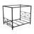 Saarah Metal Canopy Bed-1160027778-1167327538