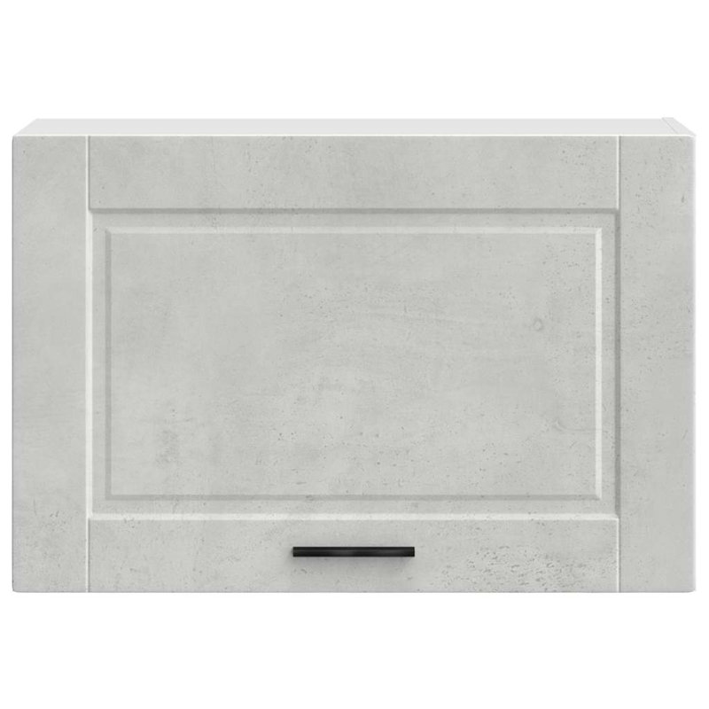 Latitude Run Kitchen Corner Base Cabinet Porto Engineered Wood, Concrete Grey