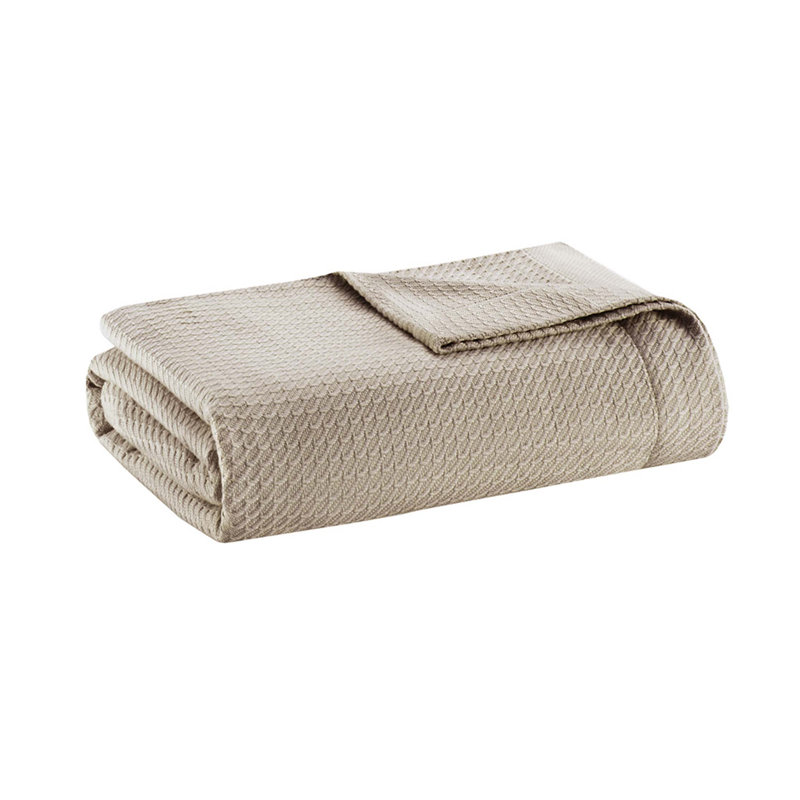 Couverture, L 66 po x l 90 po, Kaki