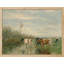 «Pastoral Cow Farm Field» sur papier-98299216-98299214