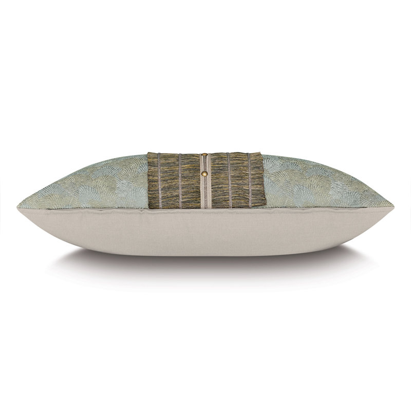 Zeylin Metallic Fringe Decorative Pillow