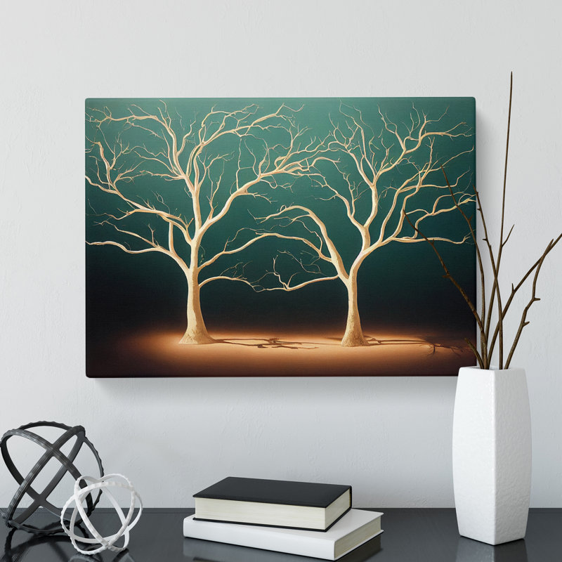 Awesome Trees - Wrapped Canvas, 35cm H x 50cm W x 3cm D