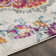Tapis crème / rose vif Spera