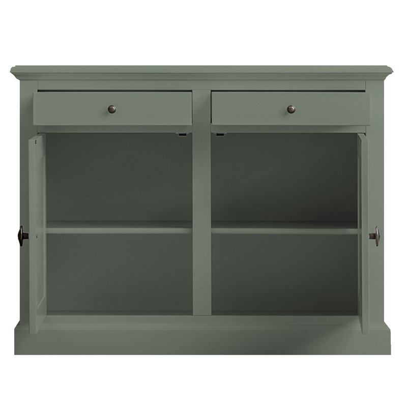 Breshai 126cm Sideboard, Dark Green