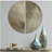 Half-moon 2-piece Metal Wall Decor Set