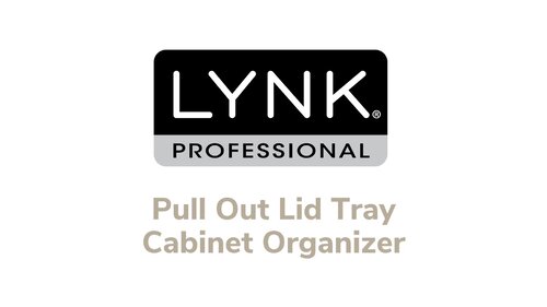 Lynk Professional Slide Out Pan Lid Holder - Pull Out Kitchen