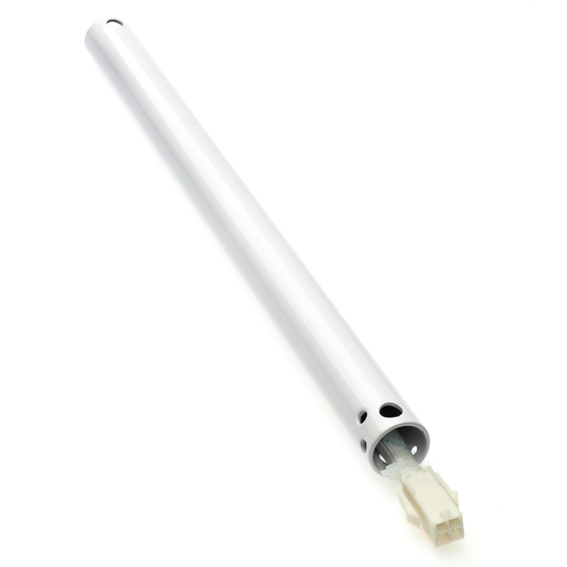 Extension Rod, 2.18cm H x 46cm W x 2.18cm D, White
