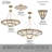 Istria Semi Flush Mount