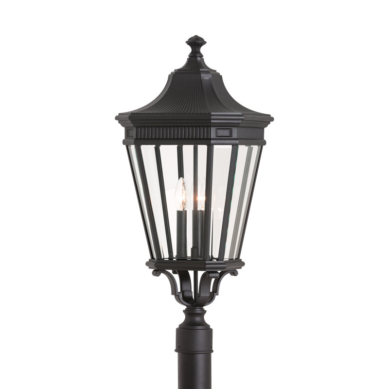 Grand lampadaire Cotswold Lane de Génération Lighting , Noir, H 27,5 po x l 12 po, Incandescent