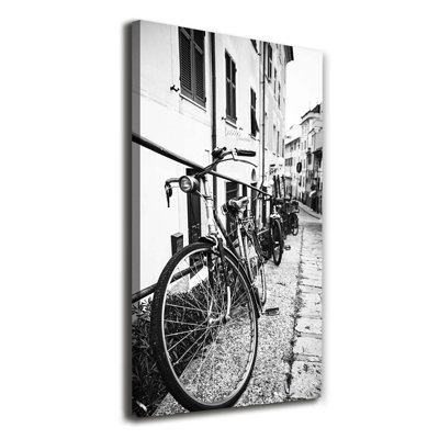 City Bikes - Wrapped Canvas Print