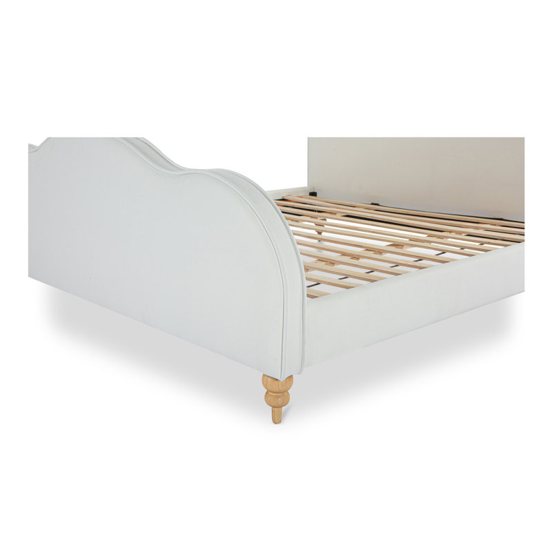Jacqueline Queen Bed Cream, Queen