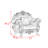 American-style light luxury fabric sofa