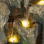 Fiberglass and Resin Tiered Woodcut Fountain-97804529