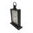 Analog Metal Mechanical Tabletop Clock in Gray
