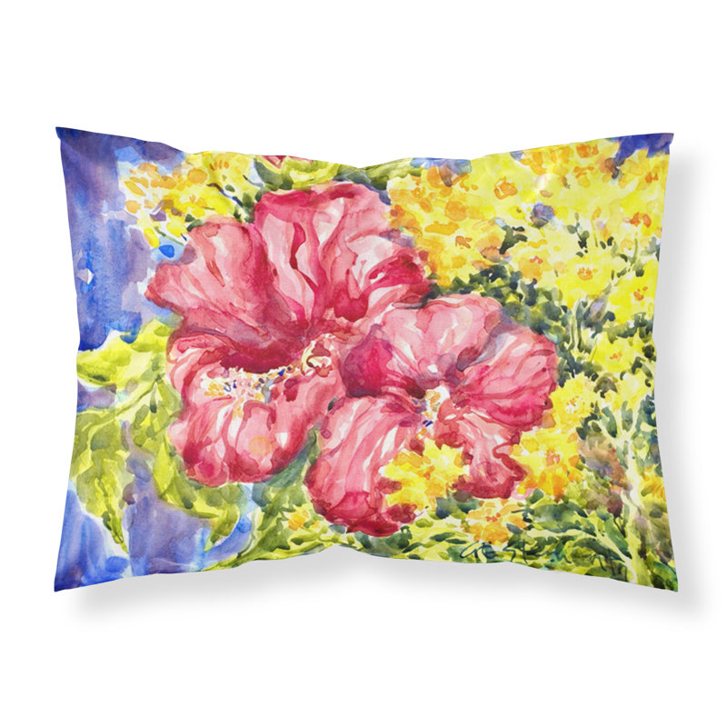  Housse de coussin Flower Hibiscus
