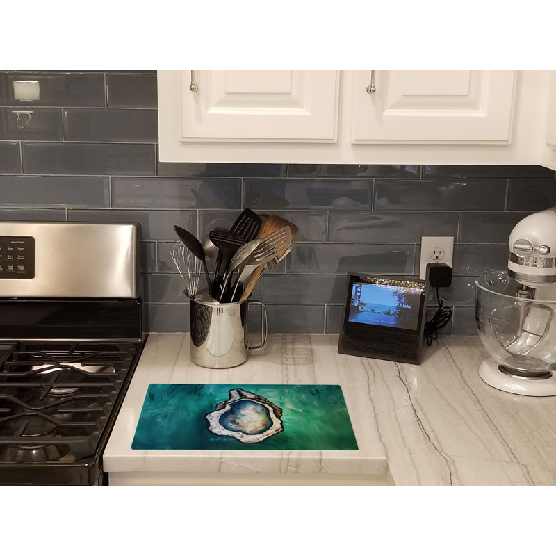 One Shell Oyster Glass Cutting Board