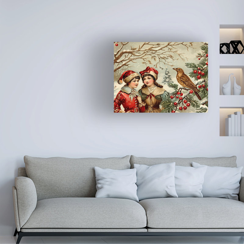 Art sur toile rétro, Shawna Stewart, 14" H x 19" W
