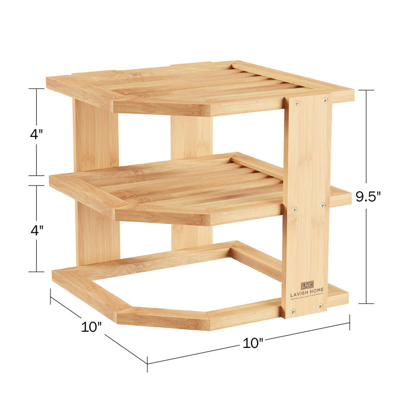 Wood Cabinet Shelving Rack
