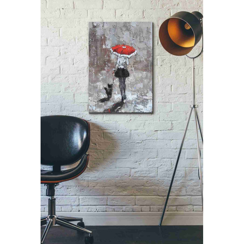 «An Urban Autumn» par Alexander Gunin, art mural sur toile, H 26 po x l 18 po x P 1,25 po