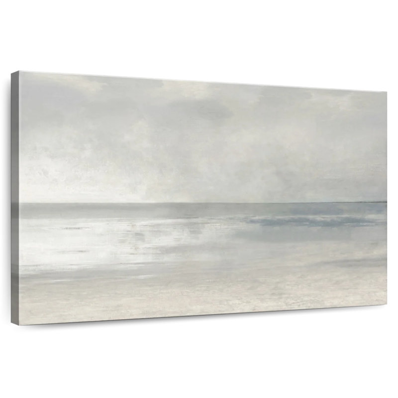 Paysage marin pastel II B, H 26 po x l 39 po