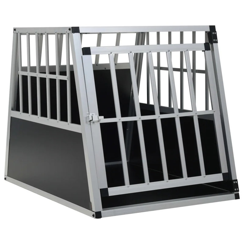 Ozzie Pet Crate with 2 Doors, 69.5cm H x 65cm W x 91cm L