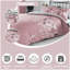 Modern Feather Design Duvet Cover Set with Matching Pillowcases - Polycotton Fabric Bedding-27798787-121351485